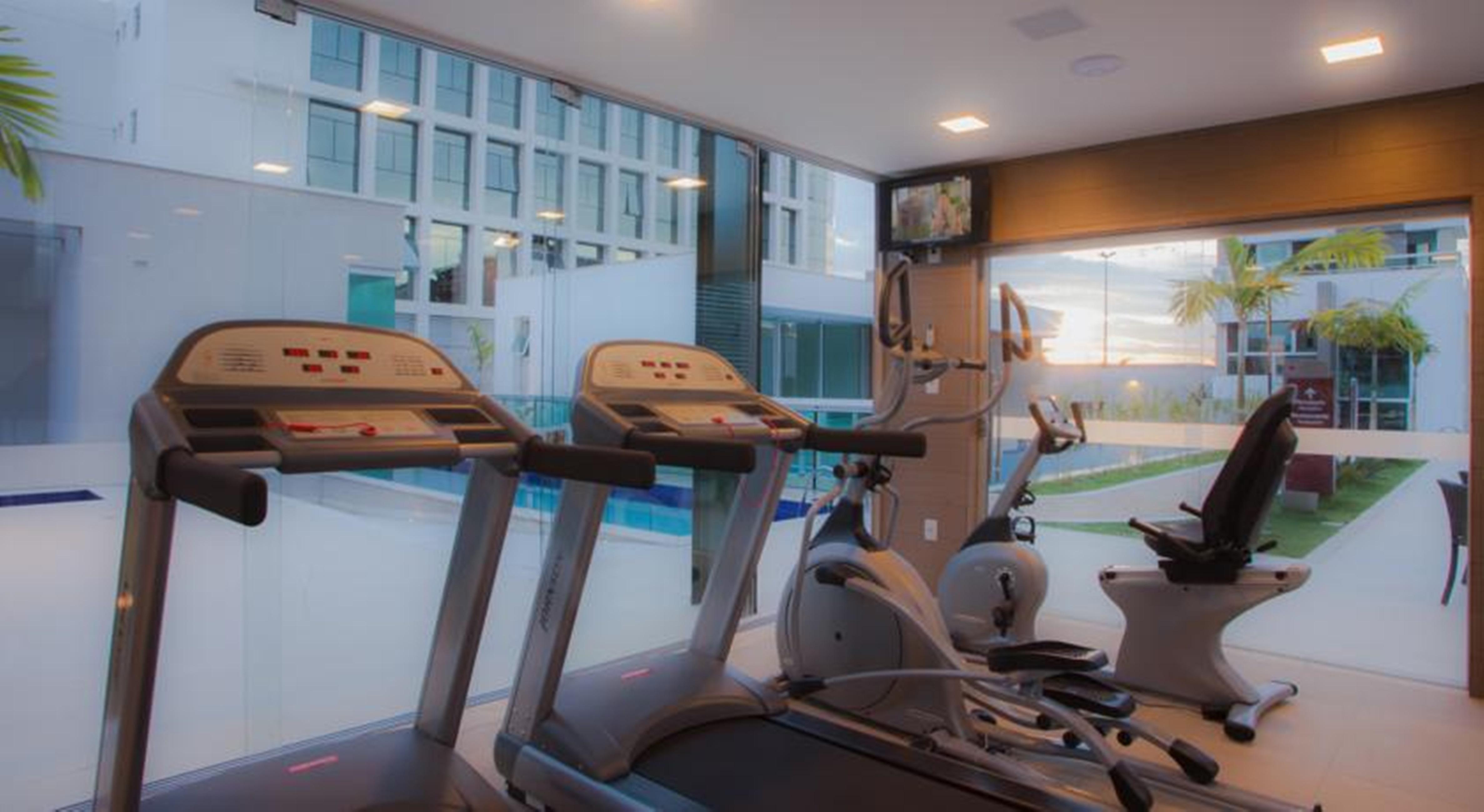 Jade Hotel Brasilia Candangolandia Ngoại thất bức ảnh The gym at the hotel