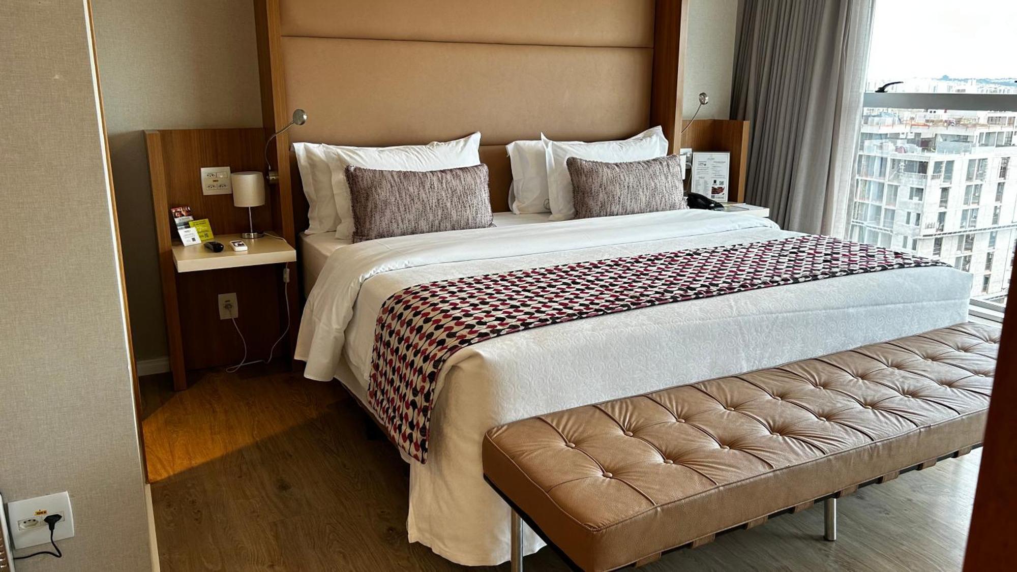 Jade Hotel Brasilia Candangolandia Ngoại thất bức ảnh A bedroom at the hotel