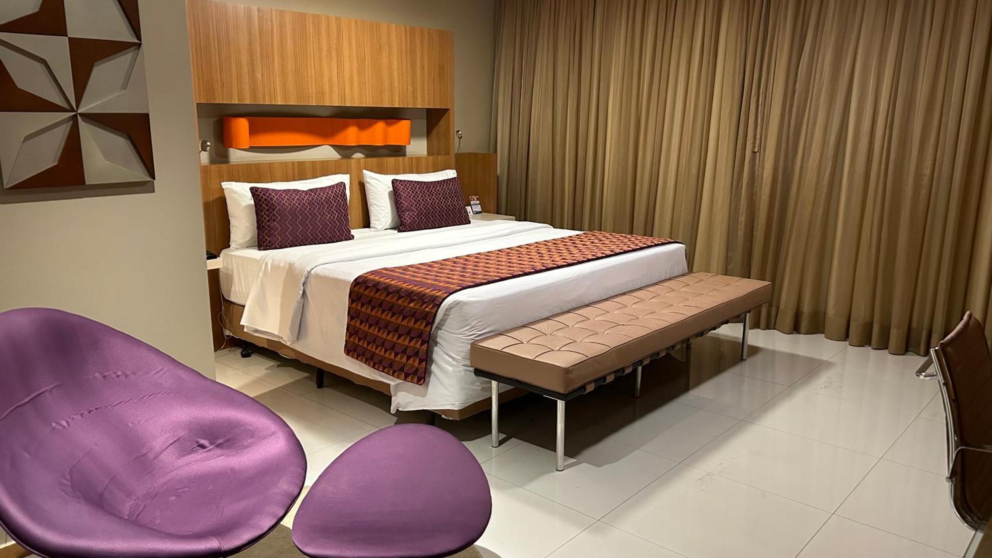 Jade Hotel Brasilia Candangolandia Ngoại thất bức ảnh A bedroom at the hotel